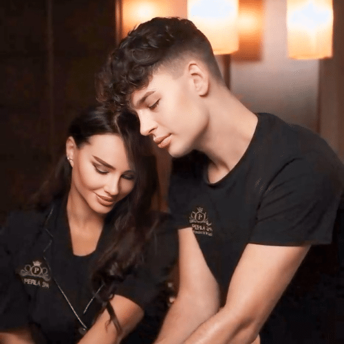 La Perla Spa Dubai team offering premium Russian massage and wellness treatments in a luxury setting.