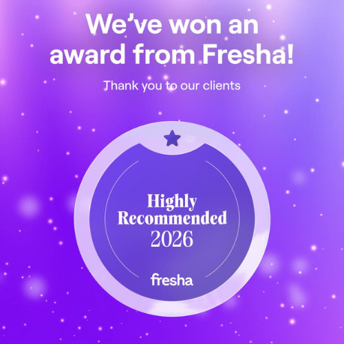 Fresha announcing La Perla Spa Dubai as a Highly Recommended 2026 award recipient